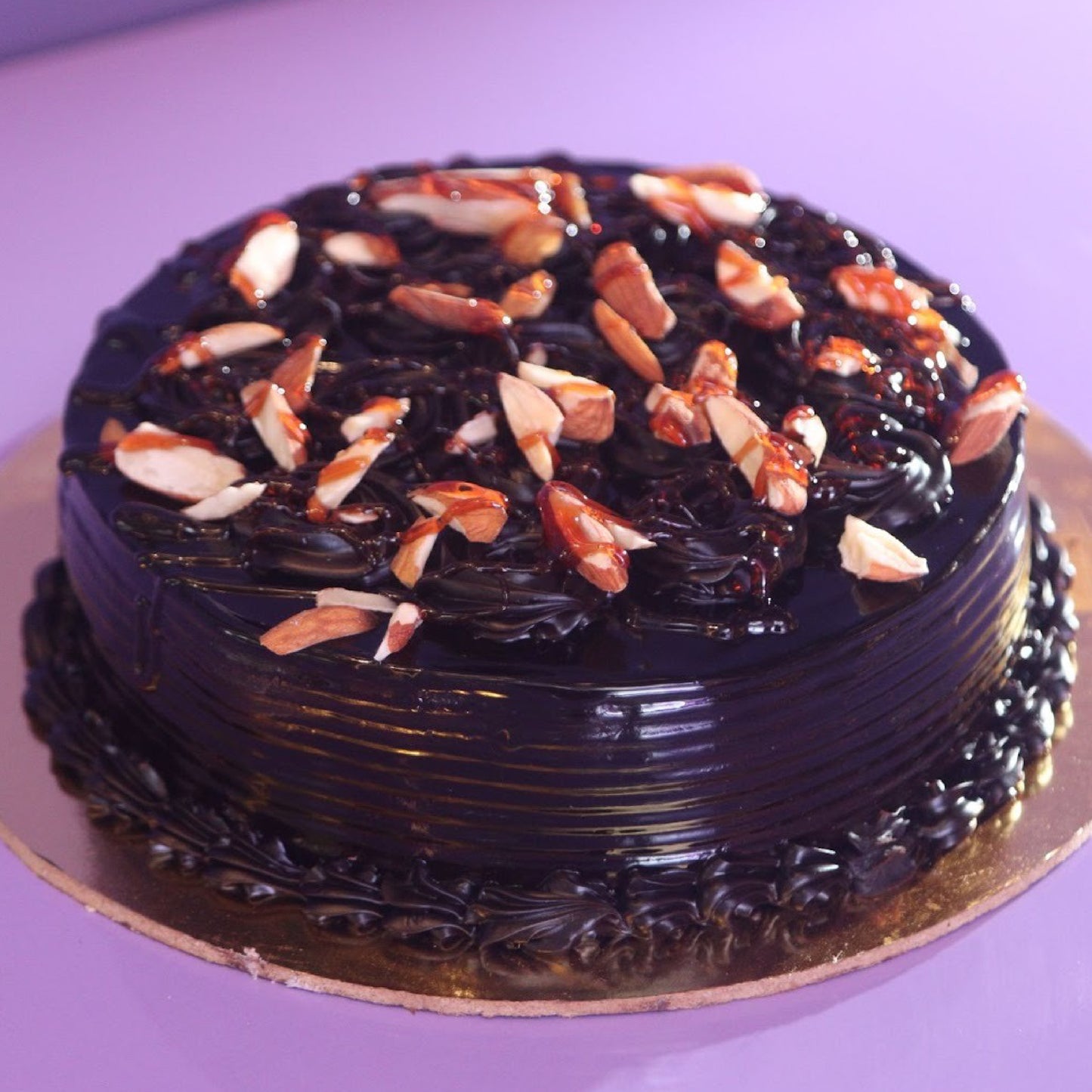 Chocolate Roasted Almond Cake
