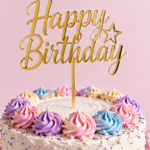 Happy Birthday Topper