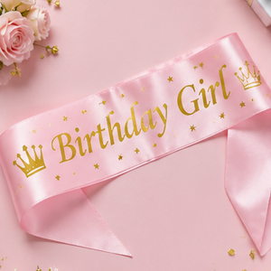 Birthday Sash