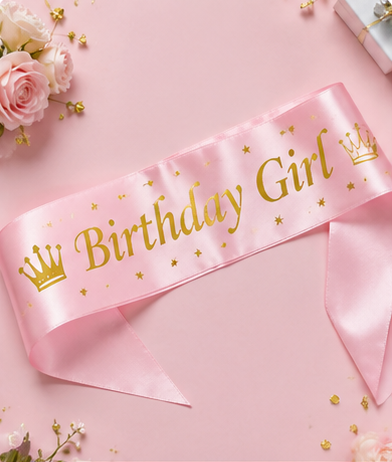 Birthday Sash