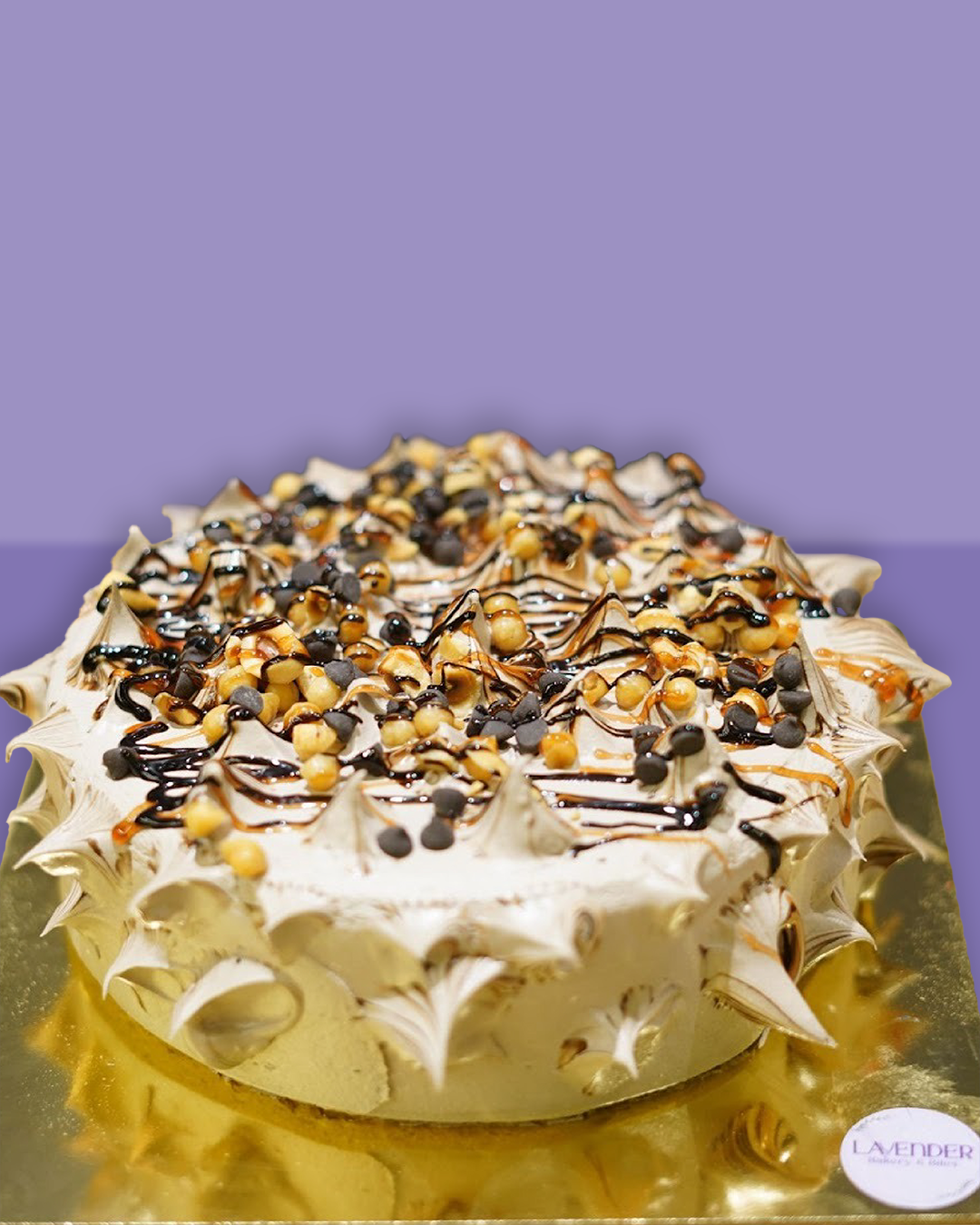 Chocolate Crunchy Celebration Cake