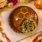 Happy Rakhi Chocolate Hazelnut Cake (500gm) With Topper