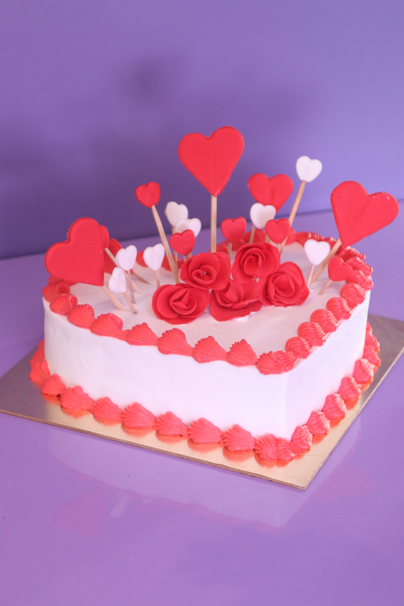 Heart-Shaped Cakes
