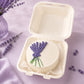 Chocolate Hazelnut Lavender Special Bento Cake