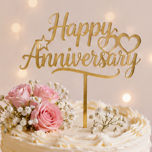 Happy Anniversary Topper