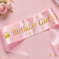 Birthday Sash