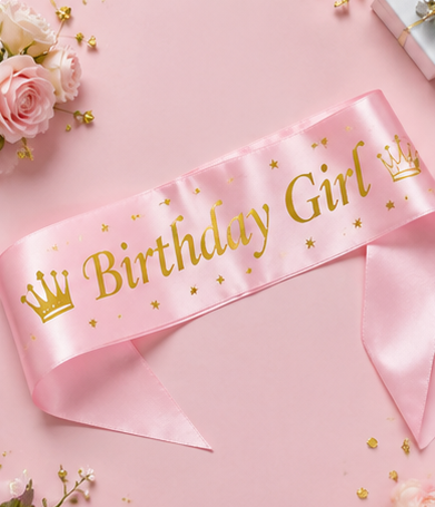Birthday Sash