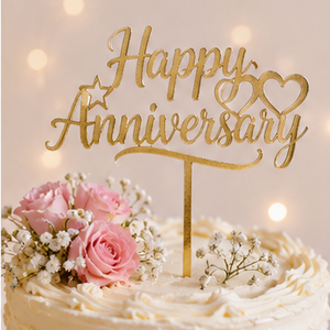 Happy Anniversary Topper