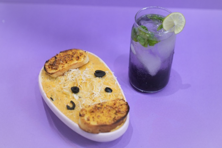 Pink Sauce Pasta + The Lavender Cooler