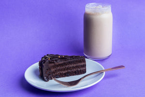Belgian Chocolate Pastry + Cold Coffee