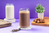 Creamy Chocolate Hazelnut Shake served chilled in a glass