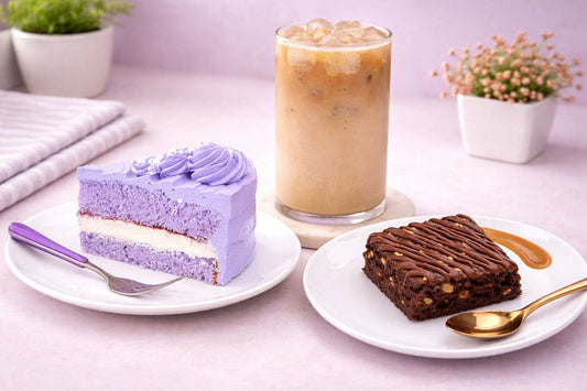 Choice Of Pastry + Choice Of Brownie + Choice Of Beverage