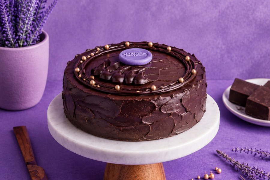 Belgian Dark Chocolate Cake