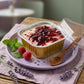 Raspberry Baked Yoghurt