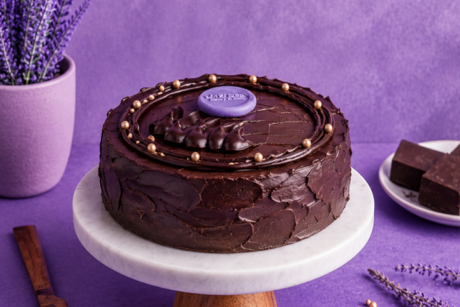 Belgian Dark Chocolate Cake