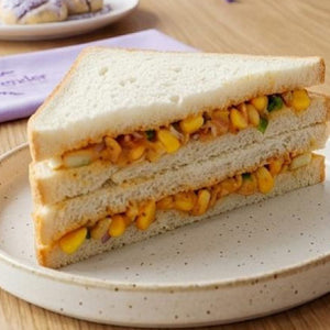 Corn Chaat Sandwich