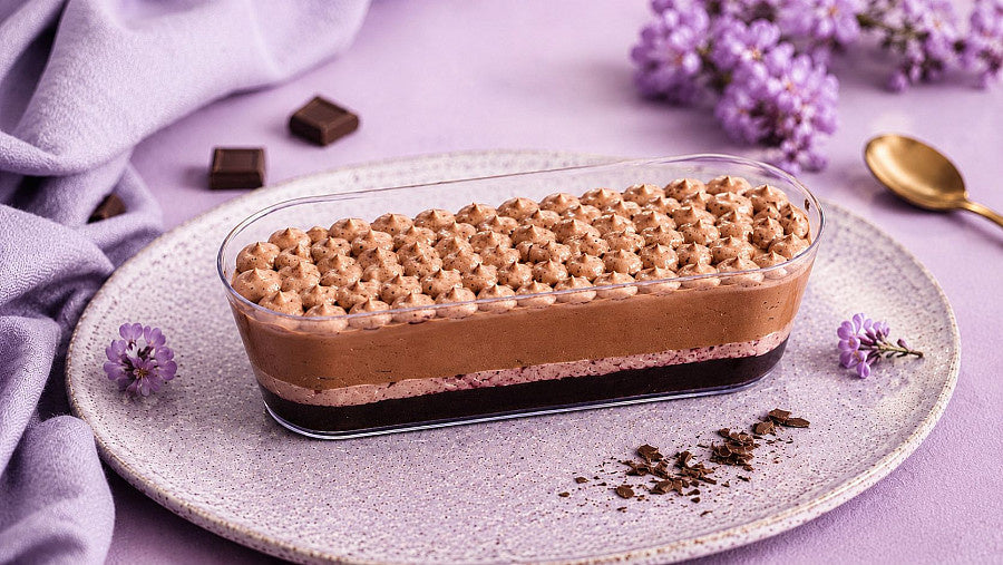 Raspberry Chocolate Mousse