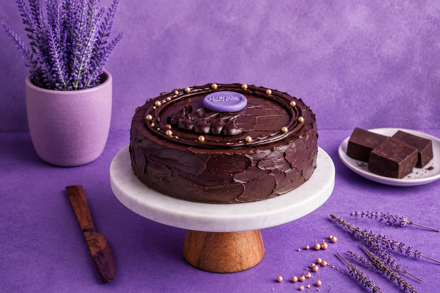 Belgian Dark Chocolate Cake
