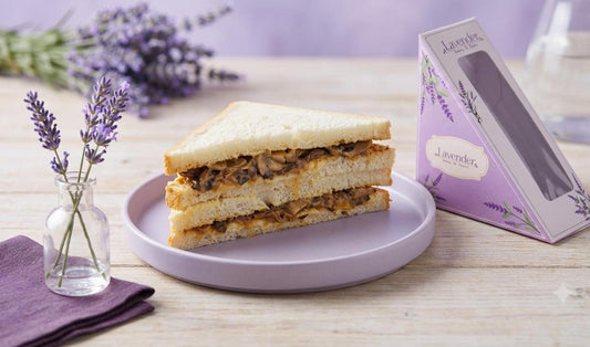 Mushroom And Cheese Sandwich