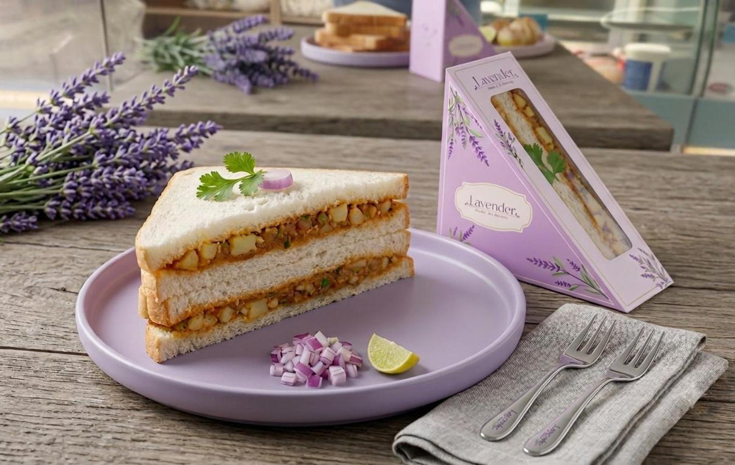 Pav Bhaji Sandwich