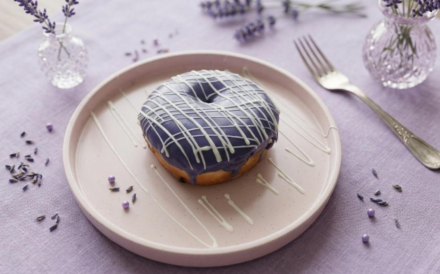 Lavender Donut