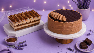 Swiss Chocolate Cake & 1 Tiramisu Tub Combo