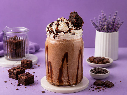 Triple Chocolate Brownie Milkshake